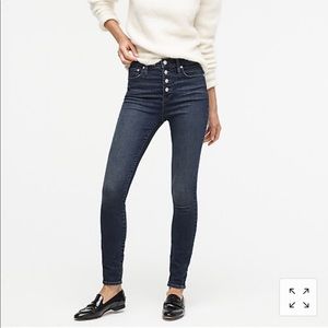 J.Crew 10” highest-rise toothpick jean